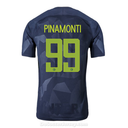 Inter Milan 2017/18 Third PINAMONTI #99 Shirt Soccer Jersey - Click Image to Close