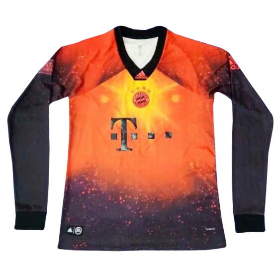 Bayern Munich 2018/19 EA SPORTS Long Sleeved Shirt Soccer Jersey - Click Image to Close