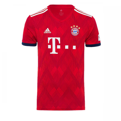 Bayern Munich 2018/19 Home Shirt Soccer Jersey - Click Image to Close