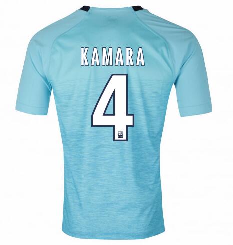 Olympique de Marseille 2018/19 KAMARA 4 Third Shirt Soccer Jersey - Click Image to Close