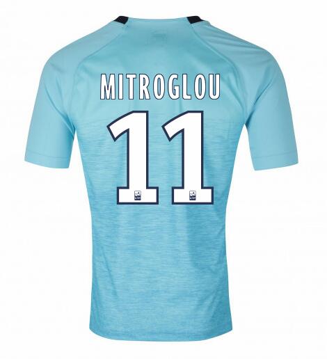 Olympique de Marseille 2018/19 MITROGLOU 11 Third Shirt Soccer Jersey - Click Image to Close