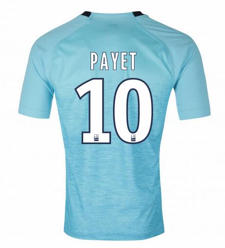 Olympique de Marseille 2018/19 PAYET 10 Third Shirt Soccer Jersey - Click Image to Close