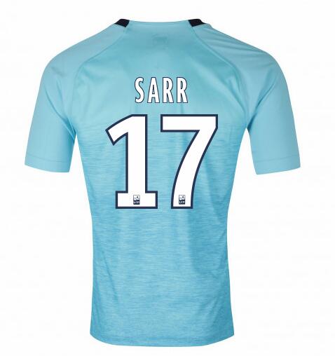 Olympique de Marseille 2018/19 SARR 17 Third Shirt Soccer Jersey - Click Image to Close