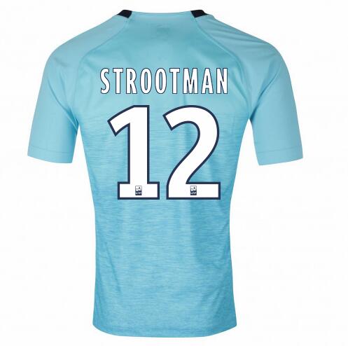 Olympique de Marseille 2018/19 STROOTMAN 12 Third Shirt Soccer Jersey - Click Image to Close