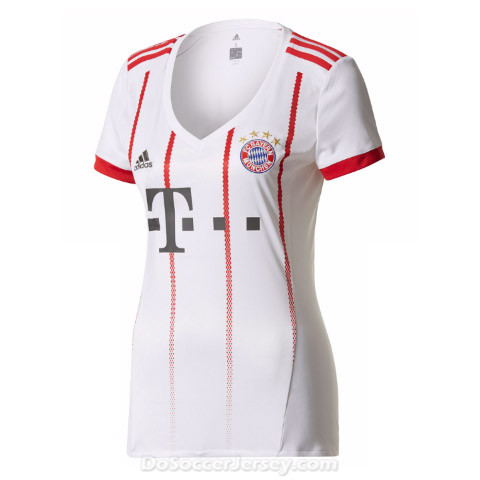 Bayern Munich 2017/18 UCL Women's Shirt Soccer Jersey - Click Image to Close