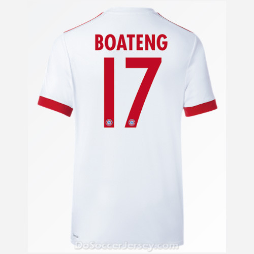 Bayern Munich 2017/18 UCL Boateng #17 Shirt Soccer Jersey - Click Image to Close