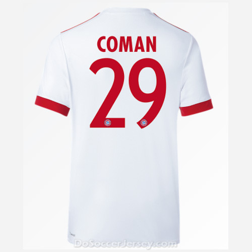 Bayern Munich 2017/18 UCL Coman #29 Shirt Soccer Jersey - Click Image to Close