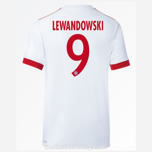 Bayern Munich 2017/18 UCL Lewandowski #9 Shirt Soccer Jersey - Click Image to Close