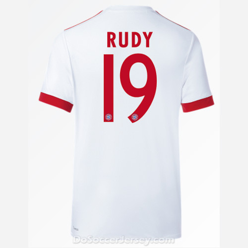 Bayern Munich 2017/18 UCL Rudy #19 Shirt Soccer Jersey