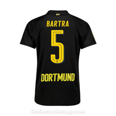 Borussia Dortmund 2017/18 Away Bartra #5 Shirt Soccer Jersey