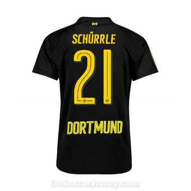 Borussia Dortmund 2017/18 Away Schürrle #21 Shirt Soccer Jersey