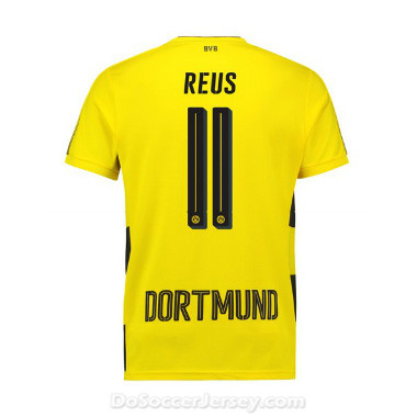 Borussia Dortmund 2017/18 Home Reus #11 Shirt Soccer Jersey