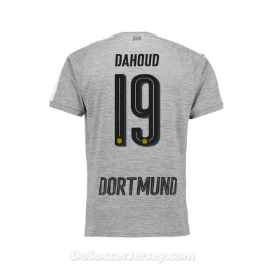 Borussia Dortmund 2017/18 Third Dahoud #19 Shirt Soccer Jersey - Click Image to Close