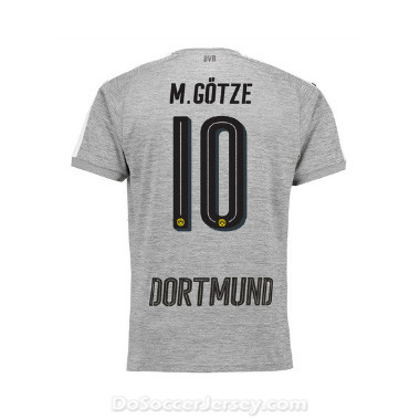 Borussia Dortmund 2017/18 Third Götze #10 Shirt Soccer Jersey - Click Image to Close