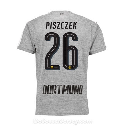 Borussia Dortmund 2017/18 Third Piszczek #26 Shirt Soccer Jersey - Click Image to Close