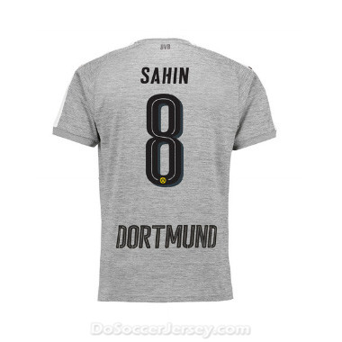 Borussia Dortmund 2017/18 Third Sahin #8 Shirt Soccer Jersey - Click Image to Close