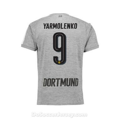 Borussia Dortmund 2017/18 Third Yarmolenko #9 Shirt Soccer Jersey - Click Image to Close