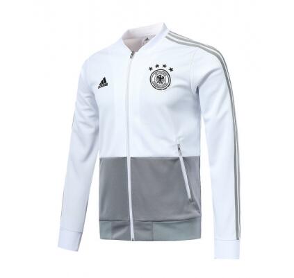 Germany 2018 World Cup Training Jacket Top White - Click Image to Close