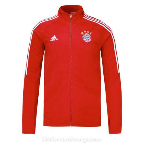 Bayern Munich 2017/18 Red Track Jacket