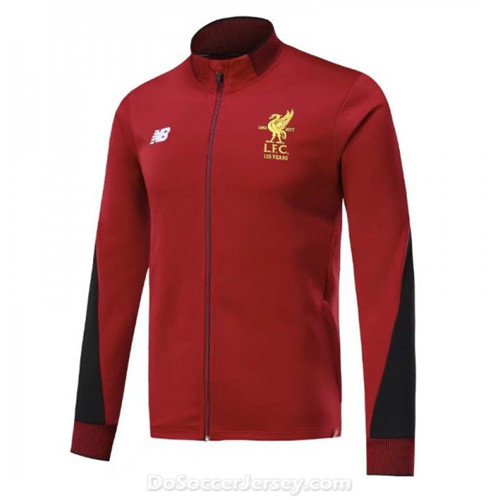Liverpool 2017/18 Red Training Jacket - Click Image to Close