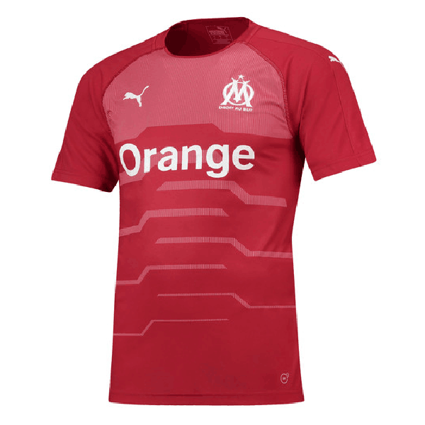 Olympique de Marseille 2018/19 Purple Goalkeeper Shirt Soccer Jersey