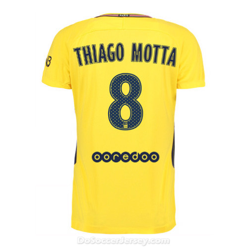 PSG 2017/18 Away Thiago Motta #8 Shirt Soccer Jersey - Click Image to Close
