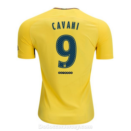 PSG 2017/18 Away Cavani #9 Shirt Soccer Jersey - Click Image to Close