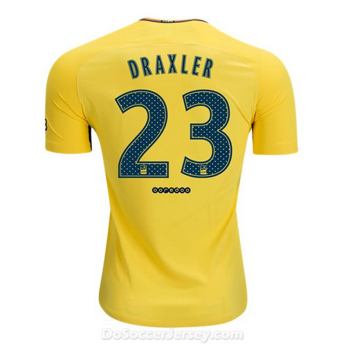 PSG 2017/18 Away Draxler #23 Shirt Soccer Jersey - Click Image to Close