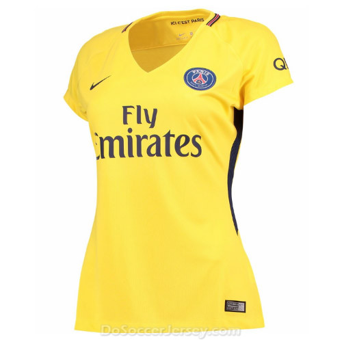 PSG 2017/18 Away Women's Shirt Soccer Jersey - Click Image to Close