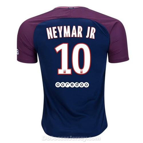 PSG 2017/18 Home NEYMAR JR #10 Shirt Soccer Jersey - Click Image to Close