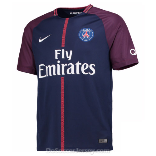 PSG 2017/18 Home Shirt Soccer Jersey - Click Image to Close