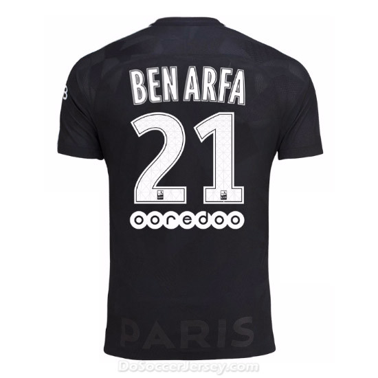 PSG 2017/18 Third Ben Arfa #21 Shirt Soccer Jersey - Click Image to Close