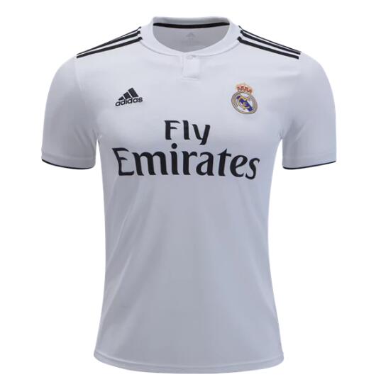 Real Madrid 2018/19 Home Shirt Soccer Jersey - Click Image to Close