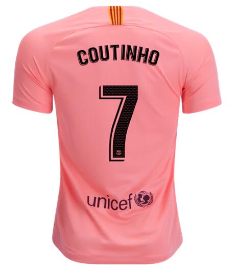 Barcelona 2018/19 Third Philippe Coutinho Shirt Soccer Jersey - Click Image to Close