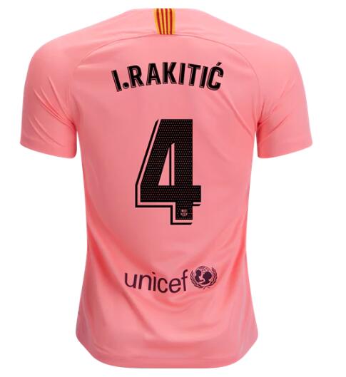 Barcelona 2018/19 Third Ivan Rakitic Shirt Soccer Jersey - Click Image to Close