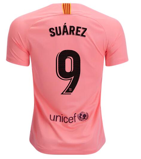 Barcelona 2018/19 Third Luis Suarez Shirt Soccer Jersey - Click Image to Close