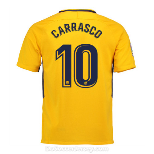 Atlético de Madrid 2017/18 Away Carrasco #10 Shirt Soccer Jersey - Click Image to Close