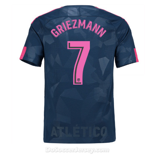 Atlético de Madrid 2017/18 Third Griezmann #7 Shirt Soccer Jersey