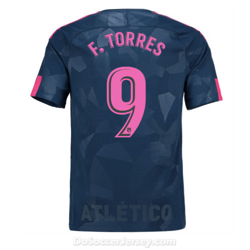 Atlético de Madrid 2017/18 Third Torres #9 Shirt Soccer Jersey - Click Image to Close