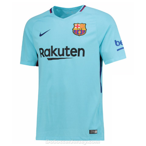 Barcelona 2017/18 Away Shirt Soccer Jersey - Click Image to Close