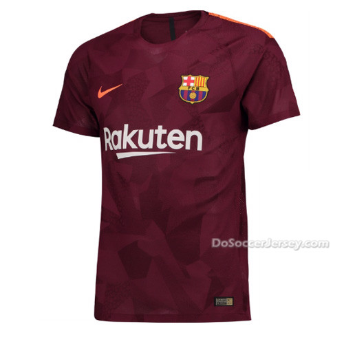 Match Version Barcelona 2017/18 Third Shirt Soccer Jersey