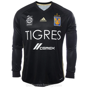 Tigres UANL 2017/18 Third Long Sleeved Shirt Soccer Jersey