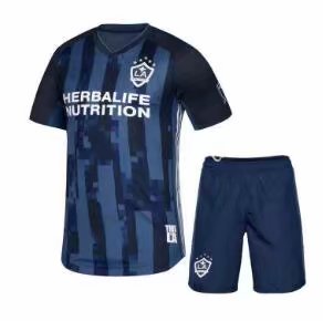 Los Angeles Galaxy 2019/2020 Away Kids Soccer Jersey Kit Children Shirt + Shorts