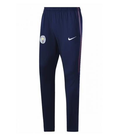 Manchester City 2017-18 Training Pants Blue - Click Image to Close