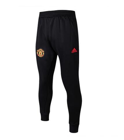 Manchester United 2018/19 Black Training Pants (Trousers) - Click Image to Close