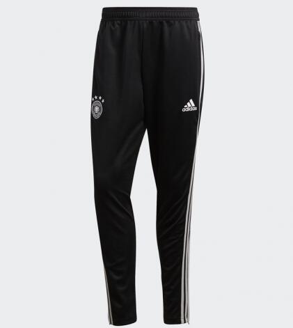 Germany World Cup 2018 track Sports Pants Black white Stripe - Click Image to Close