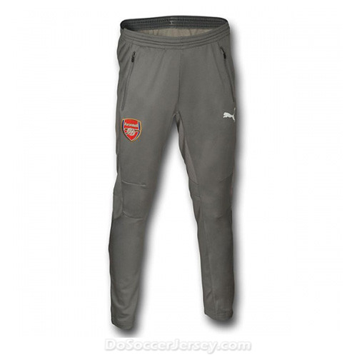 Arsenal 2016/17 Grey Training Pants (Trousers) - Click Image to Close