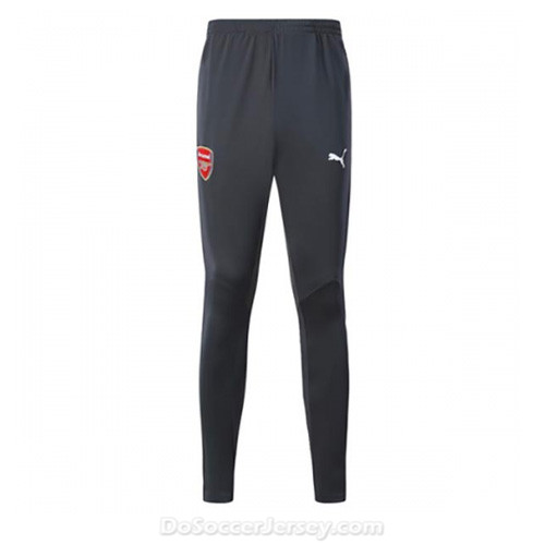 Arsenal 2017/18 Grey Training Pants (Trousers) - Click Image to Close