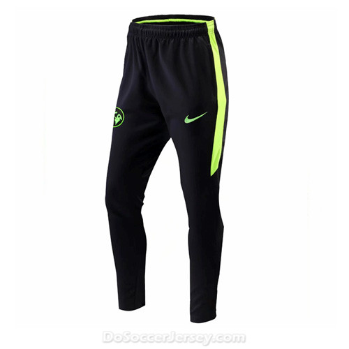 Club America 2016/17 Black&Green Training Pants (Trousers) - Click Image to Close