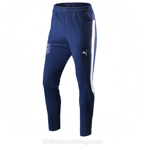 Italy 2017/18 Navy&White Training Pants (Trousers) - Click Image to Close